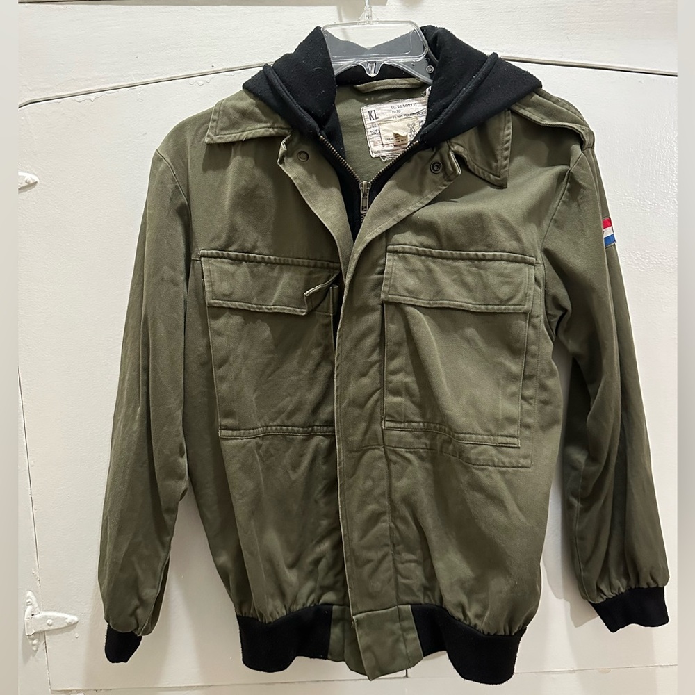 Women’s army green jacket